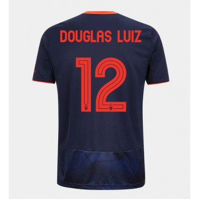 Moški Nogometni dresi Nottingham Forest Douglas Luiz #12 Tretji 2025-26 Kratek Rokav Moški Nogometni dresi Nottingham Forest Douglas Luiz #12 Tretji 2025-26 Kratek Rokav